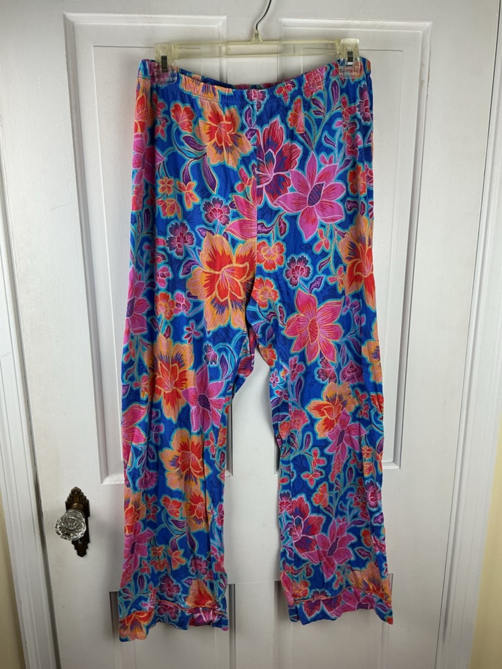 Johnny Was The Bobbie Crop Pajama Lounge Pants